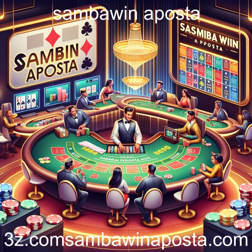 A Experiência Imersiva do Cassino Ao Vivo no Sambawin Aposta